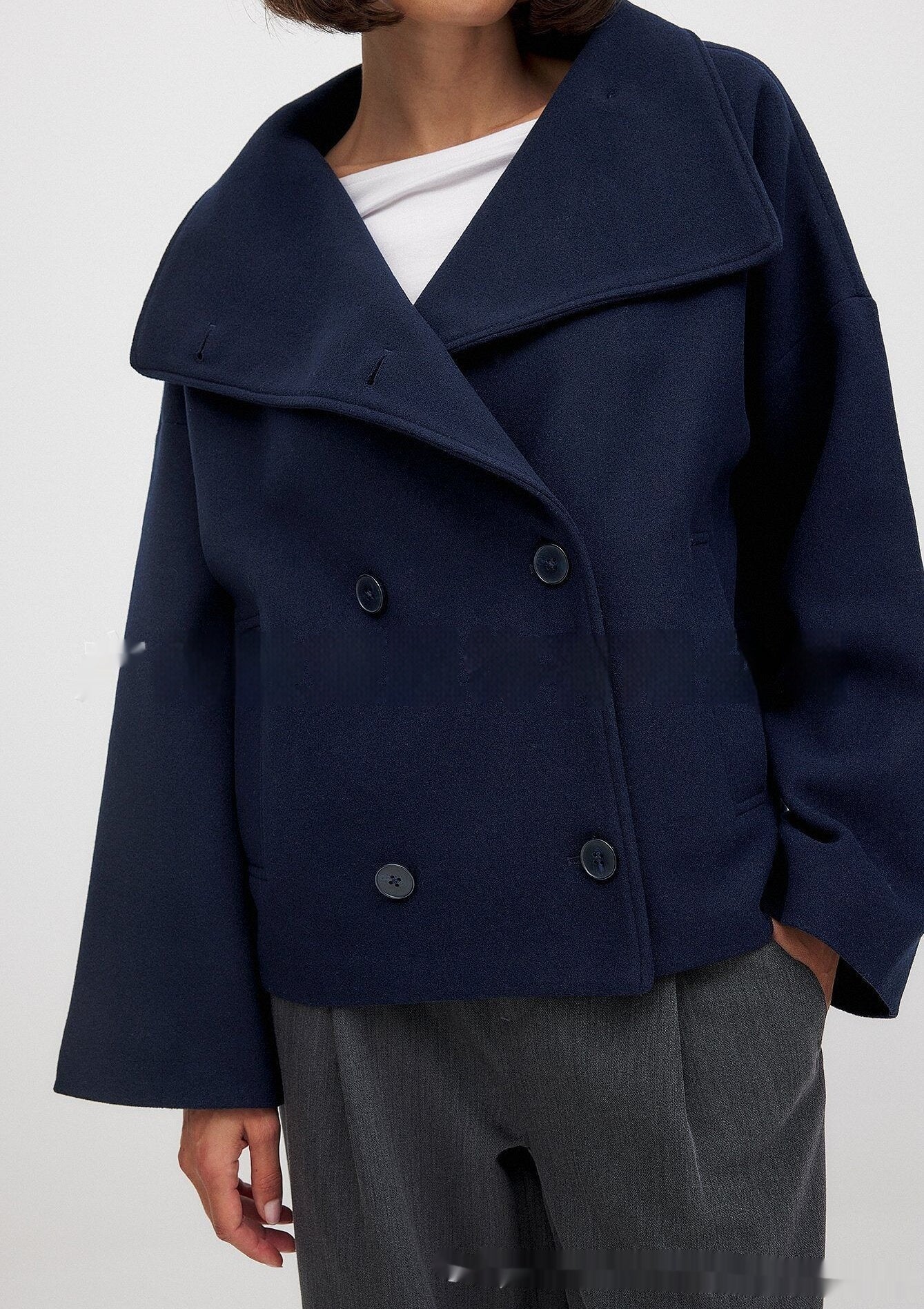 Jenez Doubled Woolen Coat