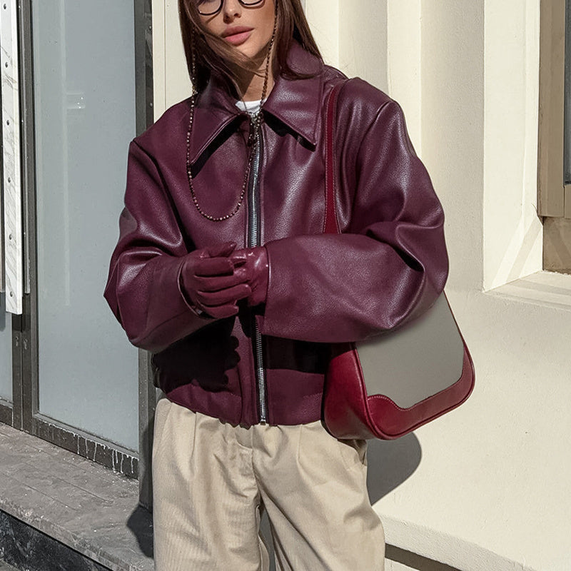 Olivia Zip Vintage Jacket