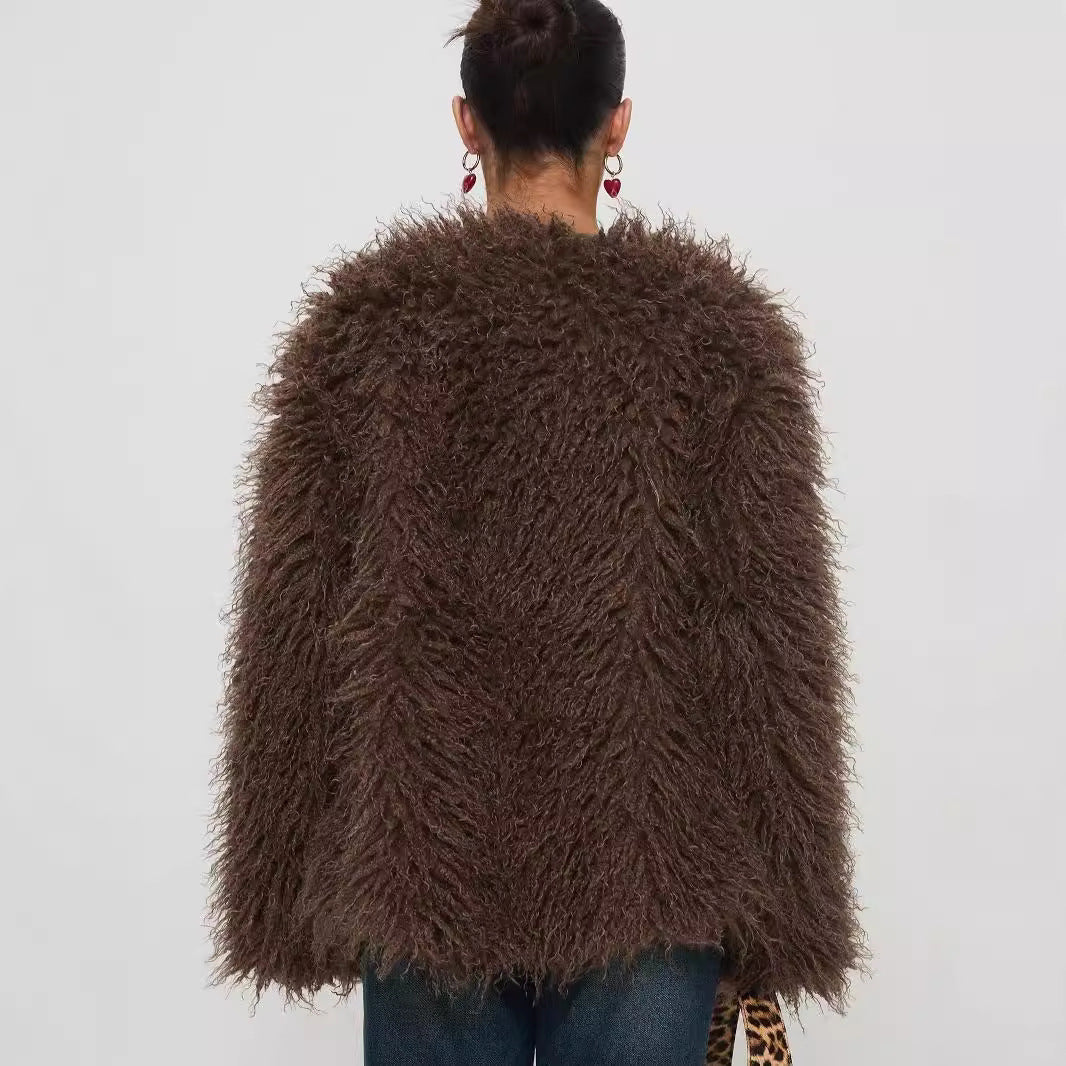 Katrela Furry Coat