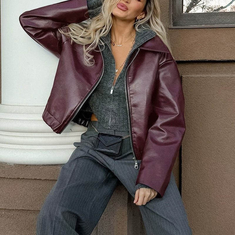 Olivia Zip Vintage Jacket
