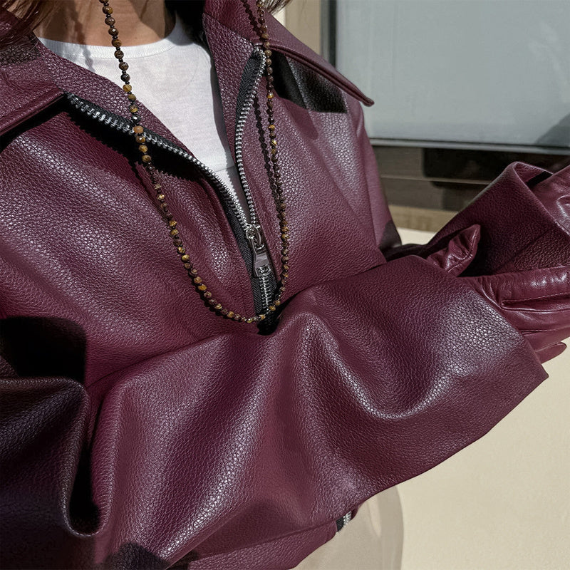 Olivia Zip Vintage Jacket