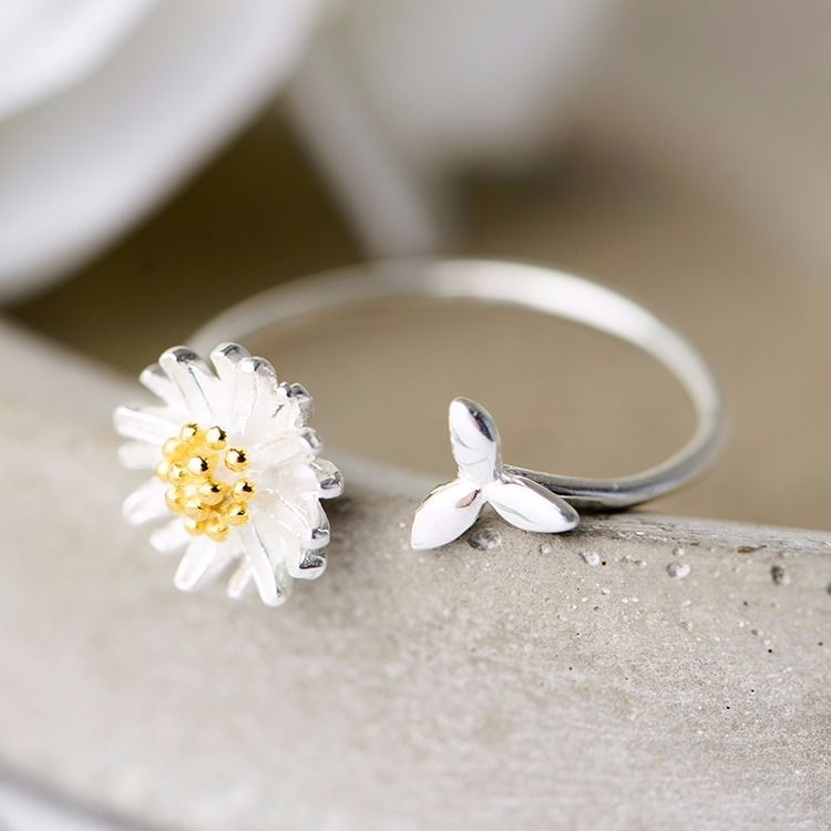 Bague fleur Marguerite