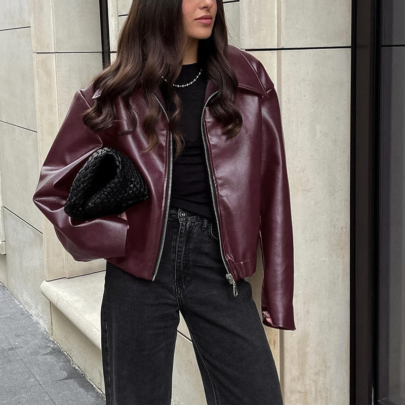 Olivia Zip Vintage Jacket