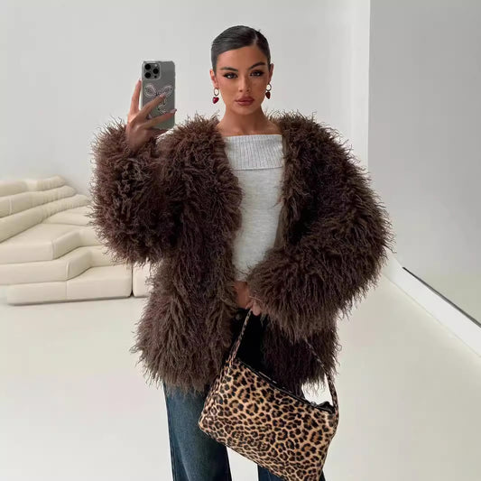 Katrela Furry Coat
