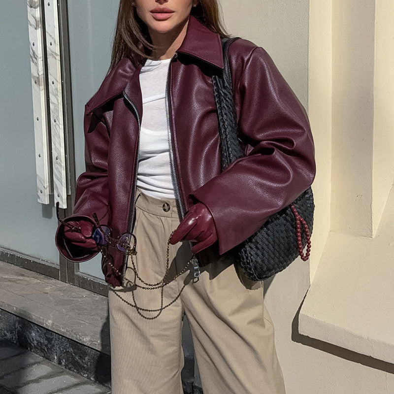 Olivia Zip Vintage Jacket