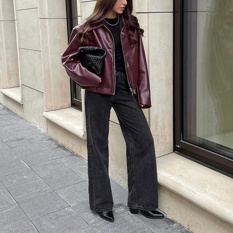 Olivia Zip Vintage Jacket