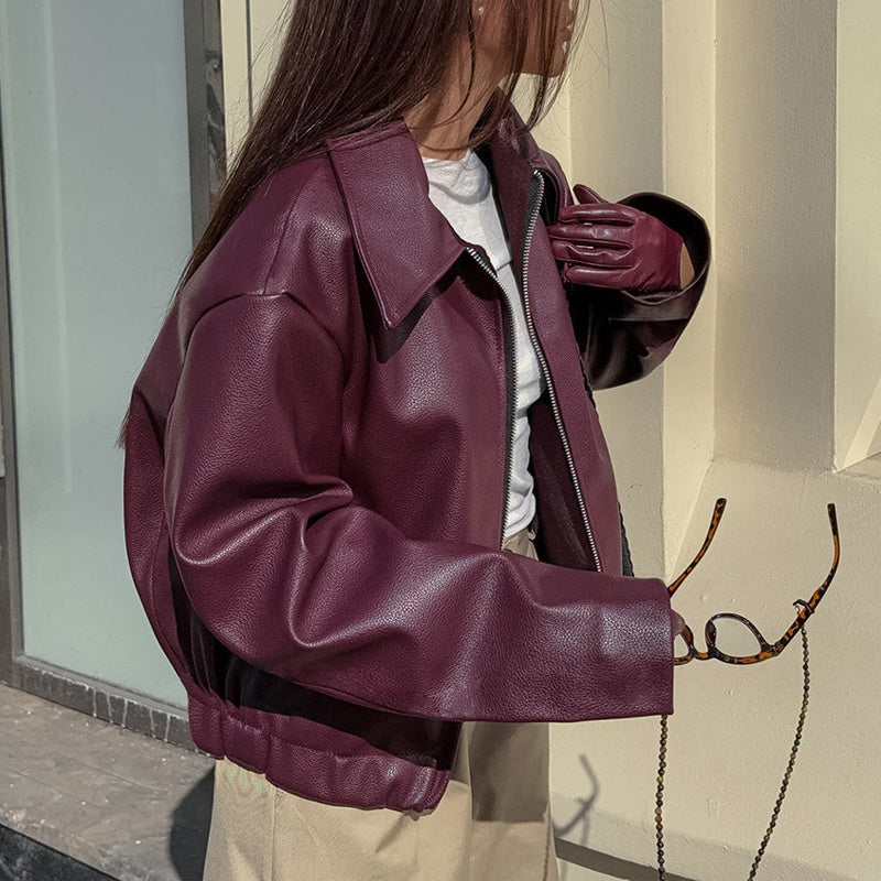 Olivia Zip Vintage Jacket
