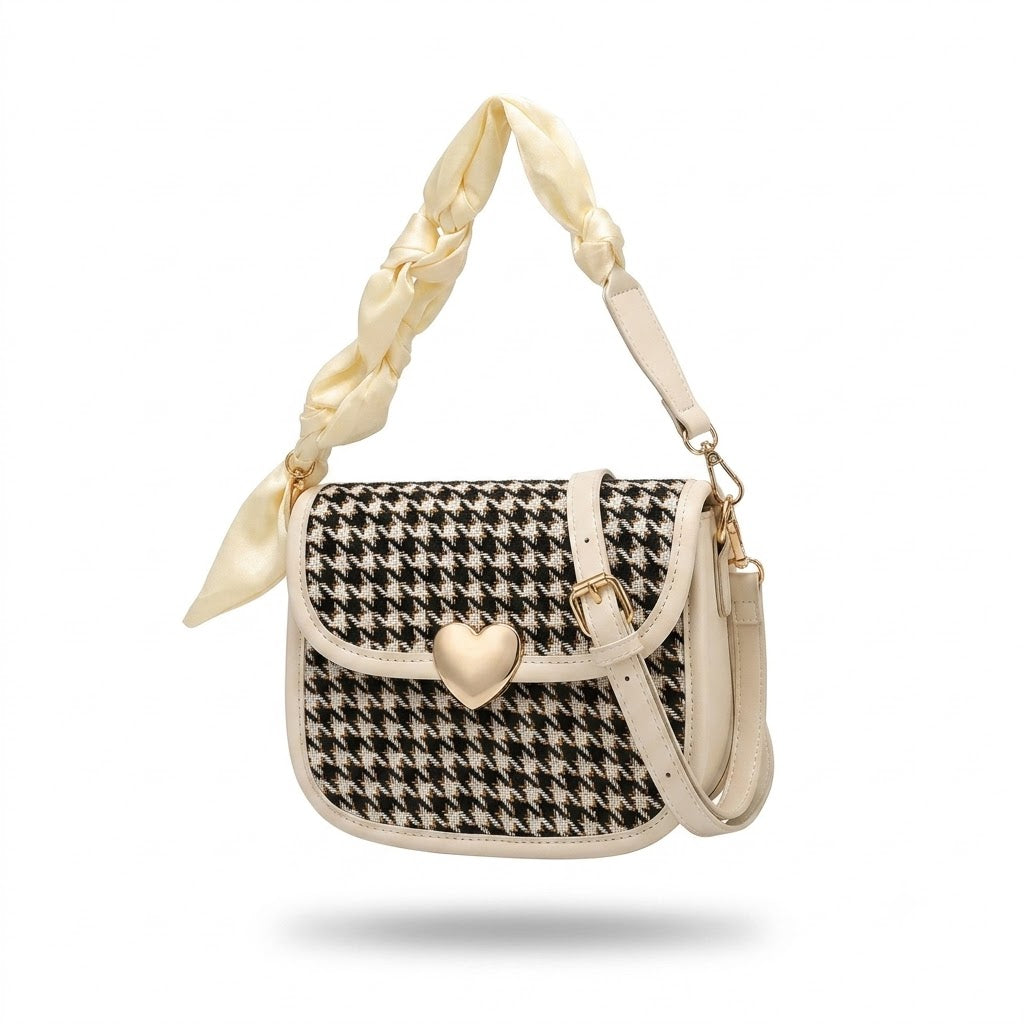 Retro Heart Woven