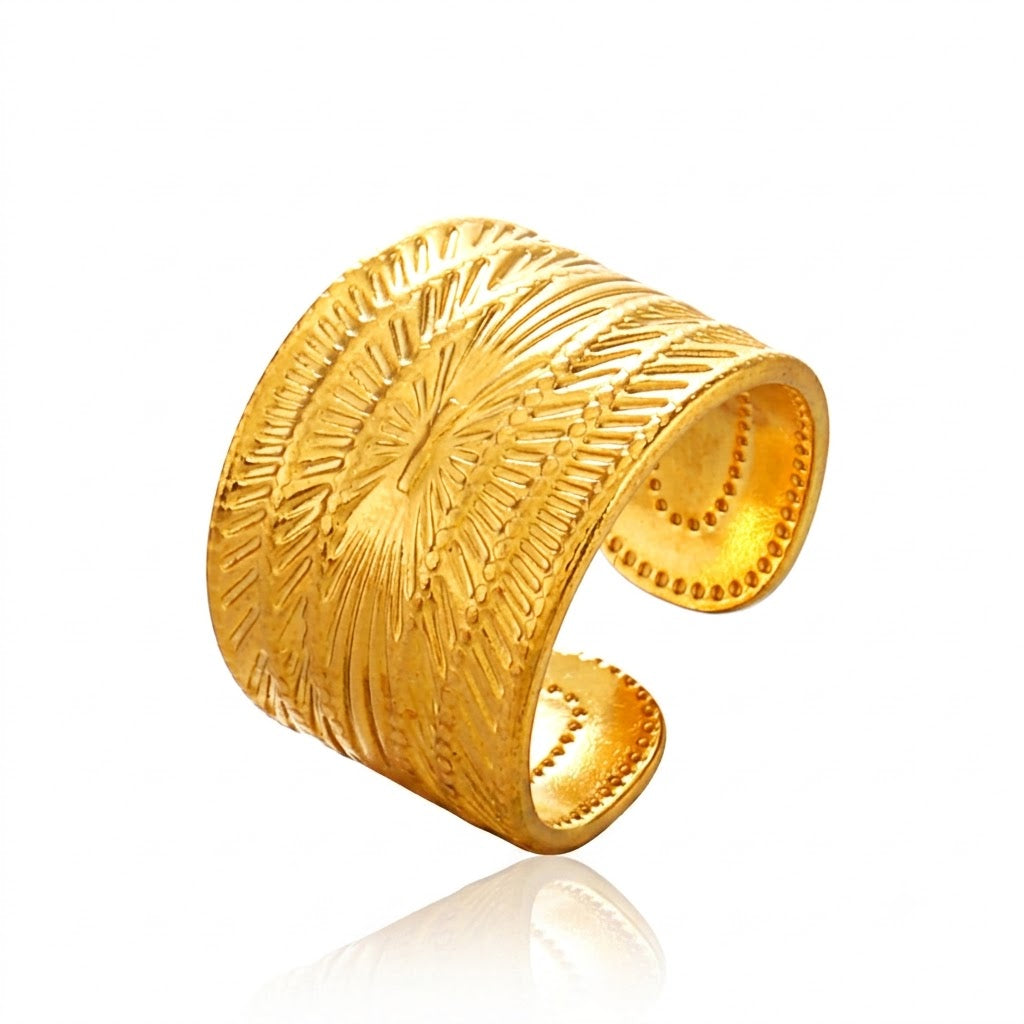 Minimalist-style Stainless Steel Ring For Women